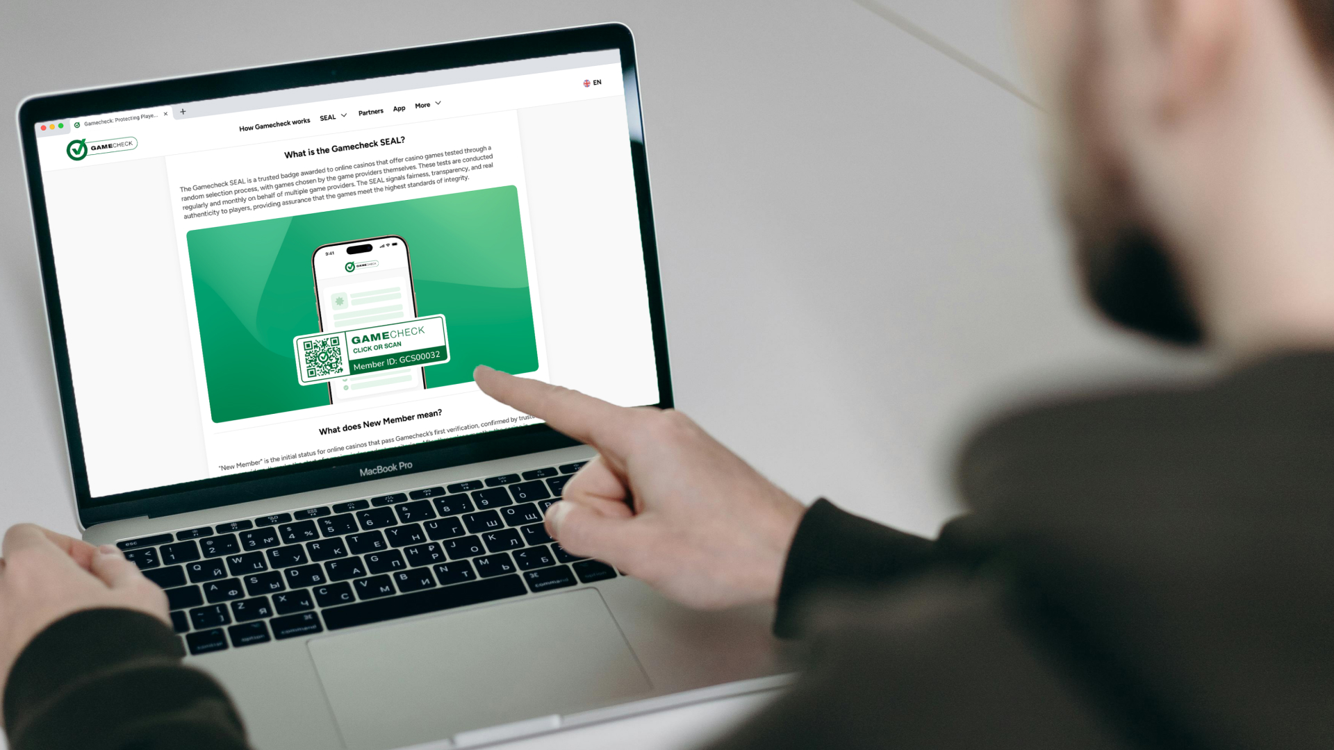 Alerta de cassino falso do Gamecheck